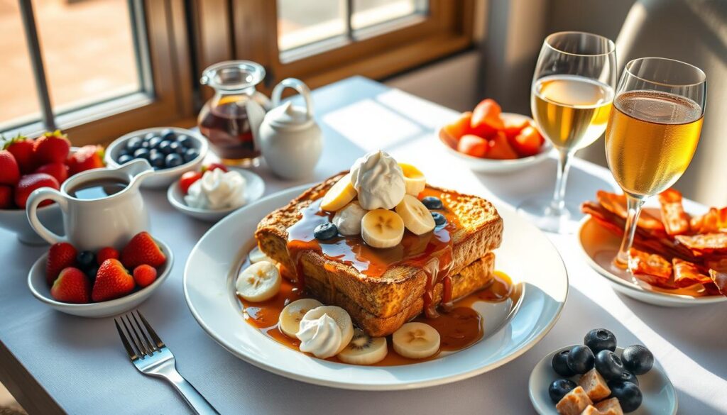 Brunch pairings for Bananas Foster French Toast