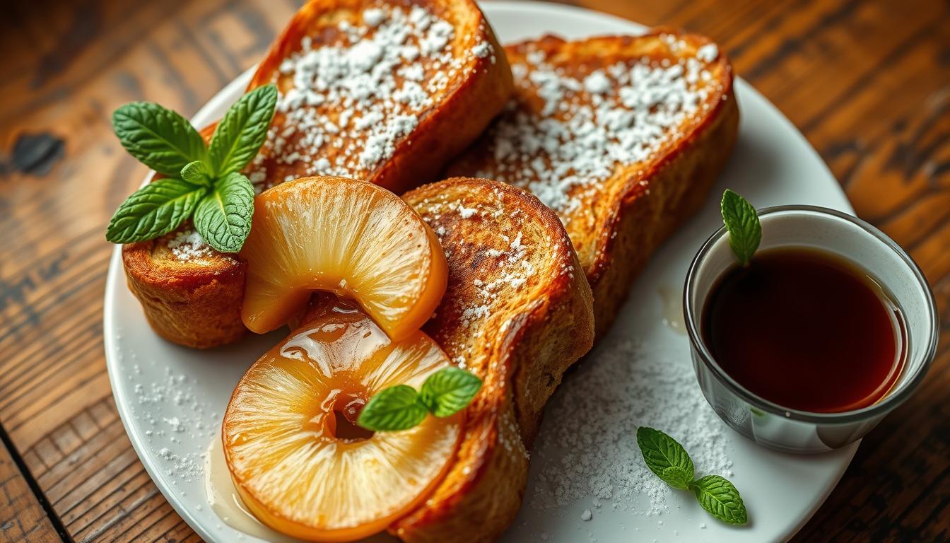 Delicious Apple Cinnamon French Toast