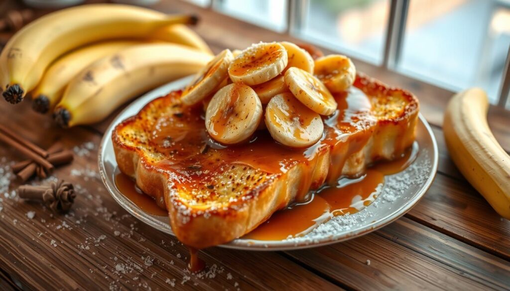 make-ahead bananas foster french toast