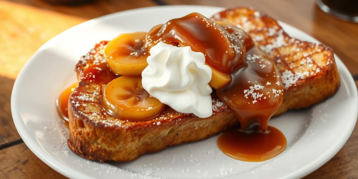 Bananas Foster French Toast